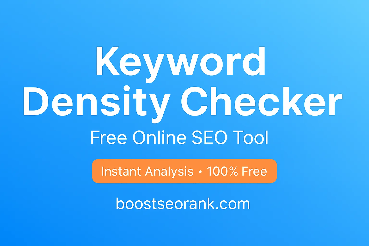 keyword density checker online tool free