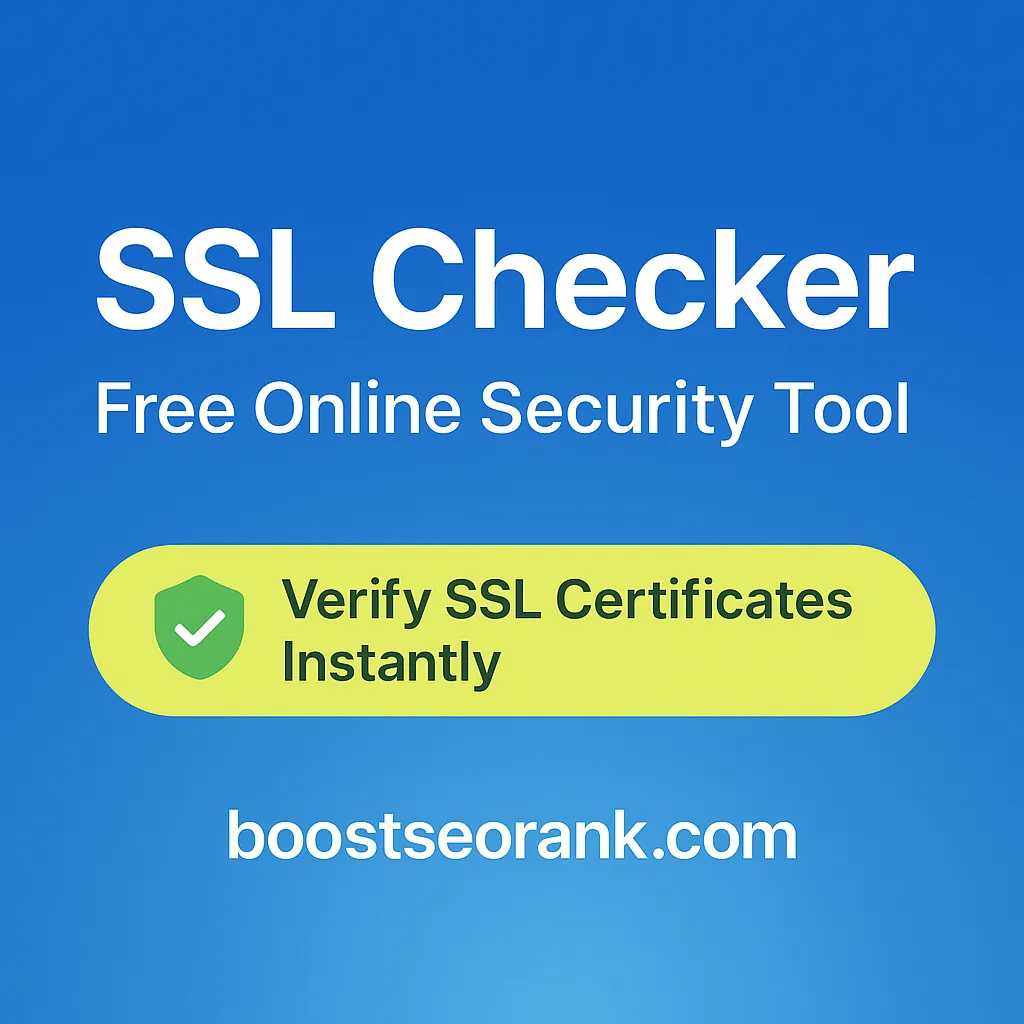 ssl checker free online tool